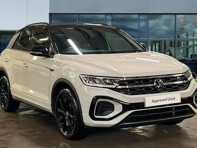 Ascot grey black Used 2022 VW T-Roc R-line SUV | £23,630 (Fair price)