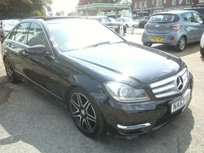 Used Mercedes C250 AMG 2013 Black Sedan