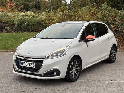 White Used 2016 Peugeot 208 Roland Garros Hatchback | £5,100 (Fair price)