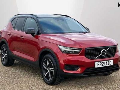 Red Used 2021 Volvo XC40 R-Design SUV | £19,790 (Fair price)