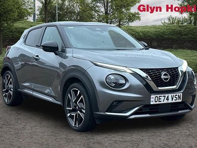 Grey Used 2024 Nissan Juke Tekna+ SUV | £18,929 (Fair price)