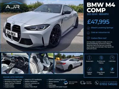 Used BMW M4 Competition Edition 2021 Brooklyn grey Coupe
