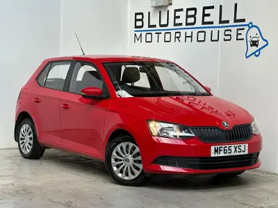 Used Skoda Fabia 2015 Red Hatchback