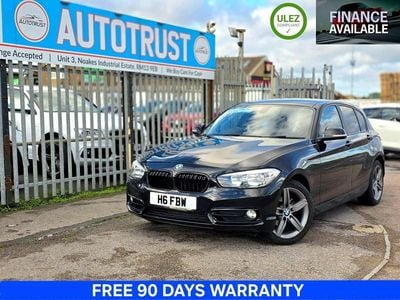 Used BMW 118 Sport Line 2017 Black Hatchback