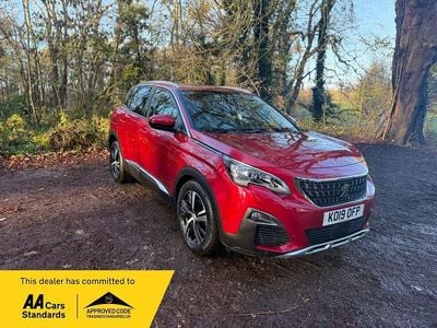 Red Used 2019 Peugeot 3008 Allure Hatchback | £7,895 (Good price)
