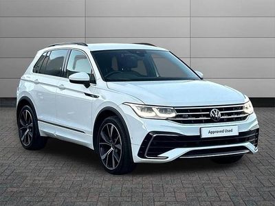 Used VW Tiguan R-line 150 HP (110 kW) 2022 White SUV