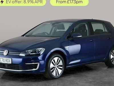 Used VW e-Golf 100 kW (136 HP) 2019 Blue Hatchback