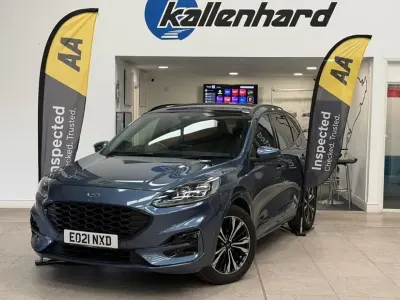 Used Ford Kuga ST-Line X 120 HP (88 kW) 2021 Blue SUV