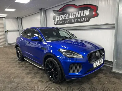 Used Jaguar E-Pace R-Dynamic 180 HP (132 kW) 2018 Blue SUV