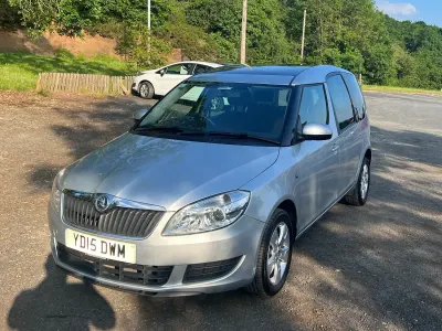 Used Skoda Roomster SE 2015 Silver MPV