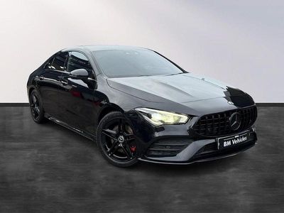 Black Used 2020 Mercedes CLA220 AMG line Sedan | £18,495 (Fair price)