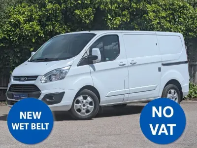 Used Ford Transit Custom Limited 128 HP (94 kW) 2017 White Van