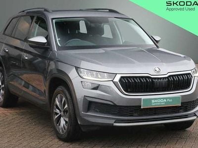 Used Skoda Kodiaq SE Drive 150 HP (110 kW) 2022 Graphite grey metallic SUV