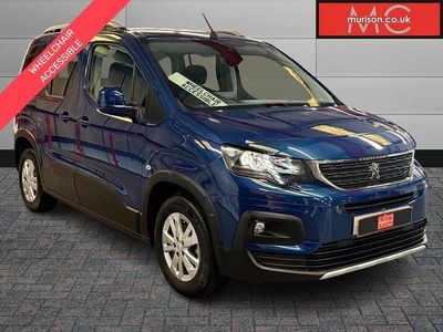 Used Peugeot Rifter Allure 100 HP (73 kW) 2019 Blue MPV