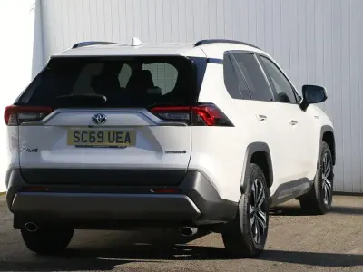 Usado Toyota RAV4 Hybrid 2020 Blanco SUV