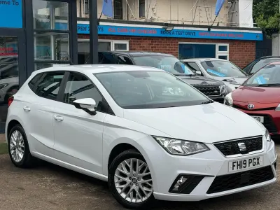 Used Seat Ibiza SE Technology 80 HP (58 kW) 2019 White Hatchback