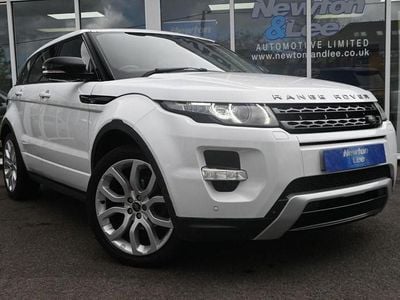 Begagnad Land Rover Range Rover evoque Dynamic 190 HK (139 kW) 2012 Vit SUV