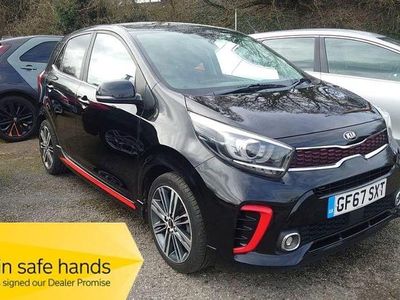 Used Kia Picanto GT-Line 83 HP (61 kW) 2017 Black Hatchback