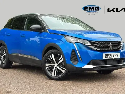 Używany Peugeot 3008 Premium 225 KM (165 kW) 2021 Niebieski SUV