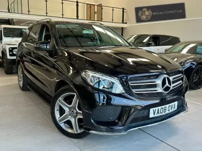 Used Mercedes GLE250 AMG line 204 HP (150 kW) 2016 Black SUV