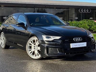 Used Audi A6 Black Edition 204 HP (150 kW) 2023 Black Estate