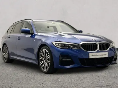 Used BMW 320 M Sport 188 HP (138 kW) 2021 Blue Estate