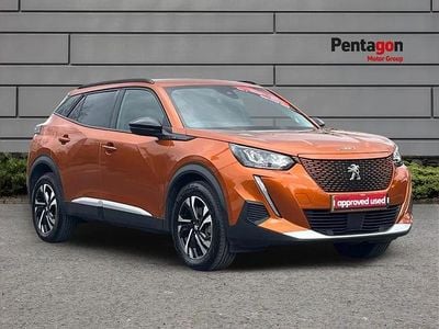 Used Peugeot e-2008 Allure Premium 100 kW (136 HP) 2022 Orange SUV