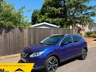 Used Nissan Qashqai Tekna 110 HP (80 kW) 2014 Blue SUV