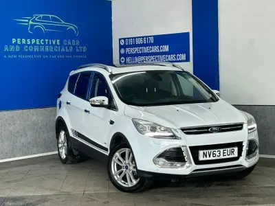 Käytetty Ford Kuga Titanium X 163 HP (119 kW) 2014 Valkoinen Katumaasturi