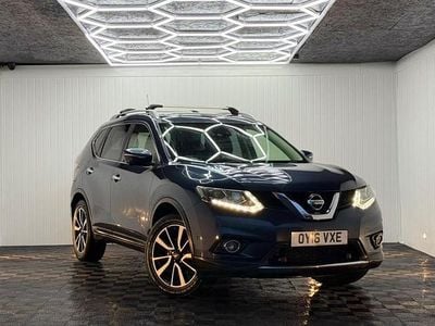 Blue Used 2016 Nissan X-Trail Tekna SUV | £7,055 (Fair price)