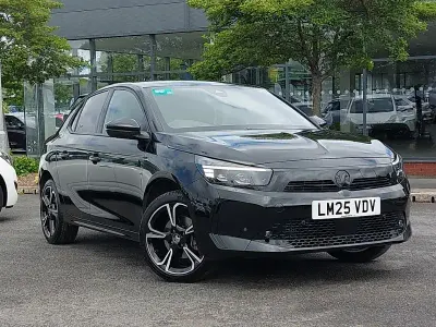 Used Vauxhall Corsa Ultimate 100 HP (73 kW) 2025 Black Hatchback