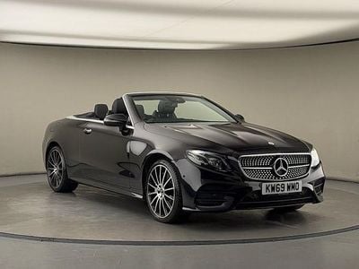 Obsidian black Used 2019 Mercedes E400 AMG line Cabriolet | £28,750 (A bit pricey)