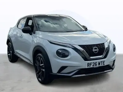 New Nissan Juke Tekna+ 114 HP (83 kW) 2026 Pearl white+blk SUV