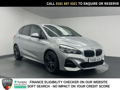 Begagnad BMW 218 M Sport 150 HK (110 kW) 2019 Silver Minibuss
