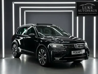 Used VW Tiguan R-line 180 HP (132 kW) 2018 Black SUV