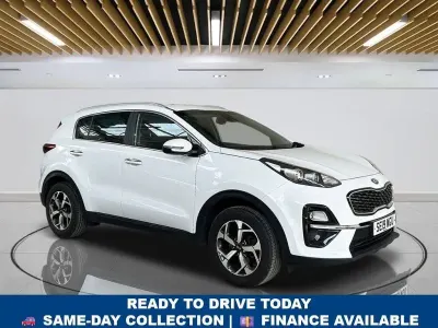 Used Kia Sportage 177 HP (130 kW) 2019 White SUV
