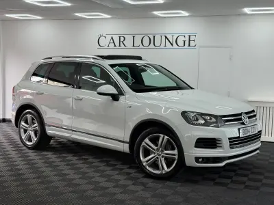 Used VW Touareg R-line 2014 White SUV