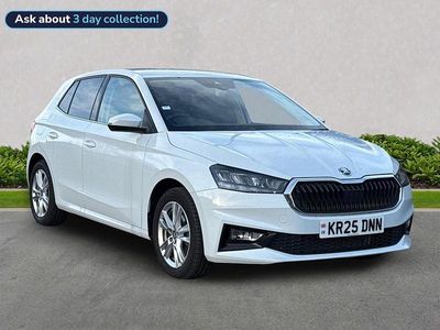 Used Skoda Fabia SE L 116 HP (85 kW) 2025 White Hatchback