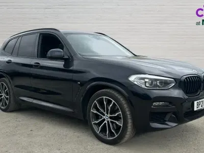 Begagnad BMW X3 M Sport 190 HK (139 kW) 2021 Svart SUV