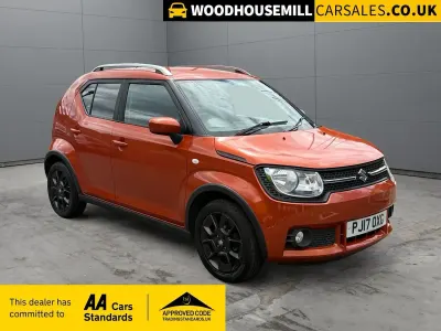 Used Suzuki Ignis SZ-T 90 HP (66 kW) 2017 Orange SUV