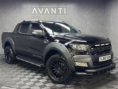 Used Ford Ranger Wildtrack 200 HP (147 kW) 2018 Black Pickup