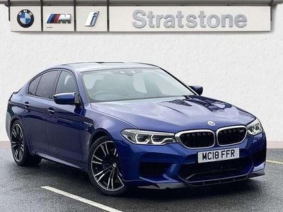 Blue Used 2018 BMW M5 Comfort Edition | £40,999 (Good price)