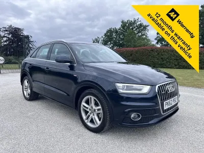 Used Audi Q3 S-Line 177 HP (130 kW) 2012 Blue SUV