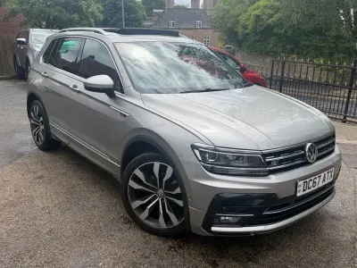 Used VW Tiguan R-line 150 HP (110 kW) 2018 Silver SUV