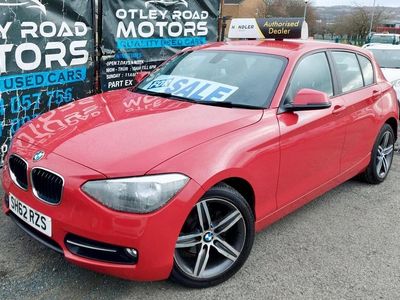 Used BMW 116 Sport Line 2012 Red Hatchback