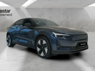Ny Polestar 2 Long Range Single Motor 219 kW (299 HK) 2026 Blå Halvkombi