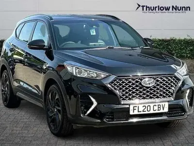 Used Hyundai Tucson N Line 177 HP (130 kW) 2020 Black SUV