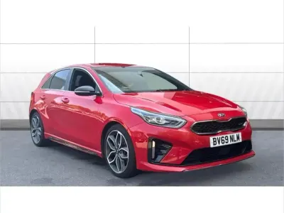 Used Kia Ceed GT GT 201 HP (147 kW) 2019 Red Hatchback
