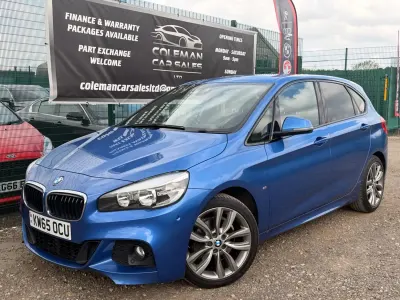 Usado BMW 220 M Sport 190 CV (139 kW) 2015 Azul Utilitario