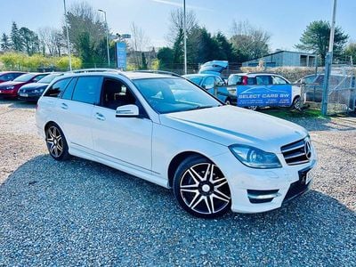 Used Mercedes C220 AMG 2012 White Estate